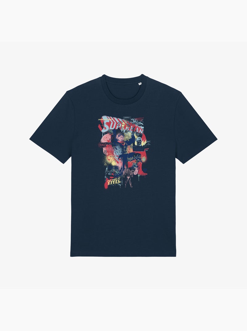 T-shirt Homme - SUPERMAN 2 Bleu marine - Kiabi