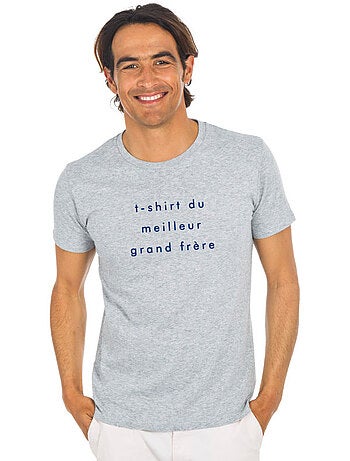 T-shirt Homme - T-shirt Homme - DU MEILLEUR GRAND FRÈRE 2 MPT