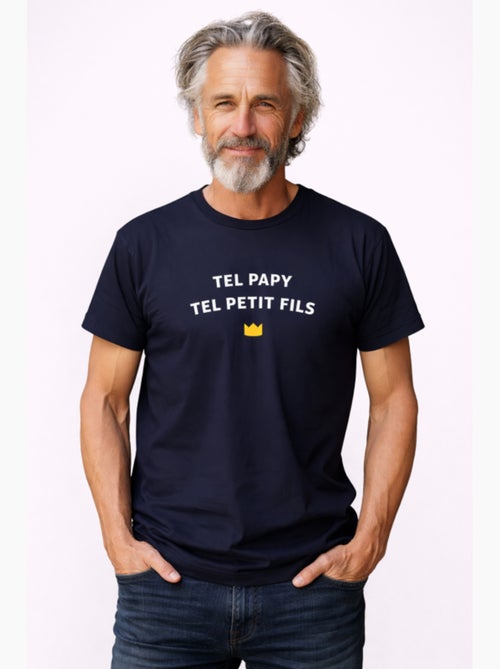 T-shirt Homme - TEL PAPY TEL PETIT FILS WAF - Kiabi T-shirt Homme - TEL PAPY TEL PETIT FILS WAF - Kiabi