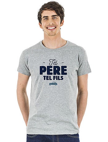 T-shirt Homme - TEL PÈRE TEL FILS