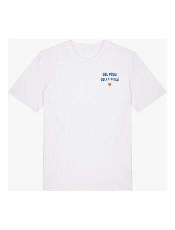 T-shirt Homme - TEL PÈRE TELLE FILLE CŒUR