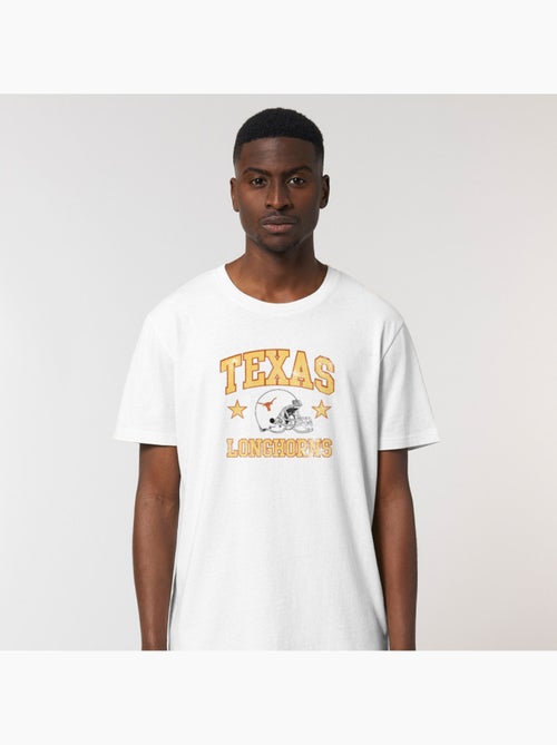 T-shirt Homme - TEXAS LONGHORNS YELLOW - Kiabi T-shirt Homme - TEXAS LONGHORNS YELLOW - Kiabi