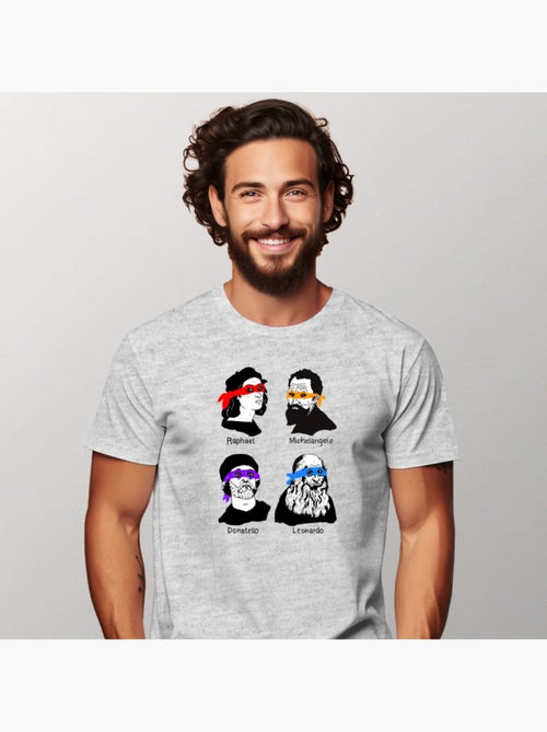 T-shirt Homme - THE NINJAS - Kiabi