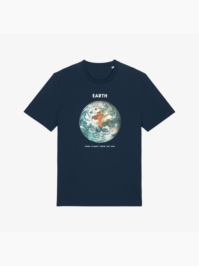 T-shirt Homme - THIRD PLANET Bleu marine - Kiabi