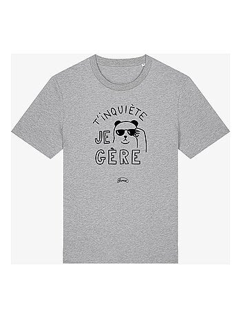 T-shirt Homme - T'INQUIETE JE GERE