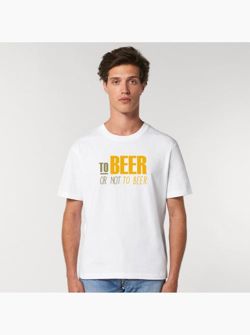 T-shirt Homme - TO BEER OR NOT TO BEER - Kiabi