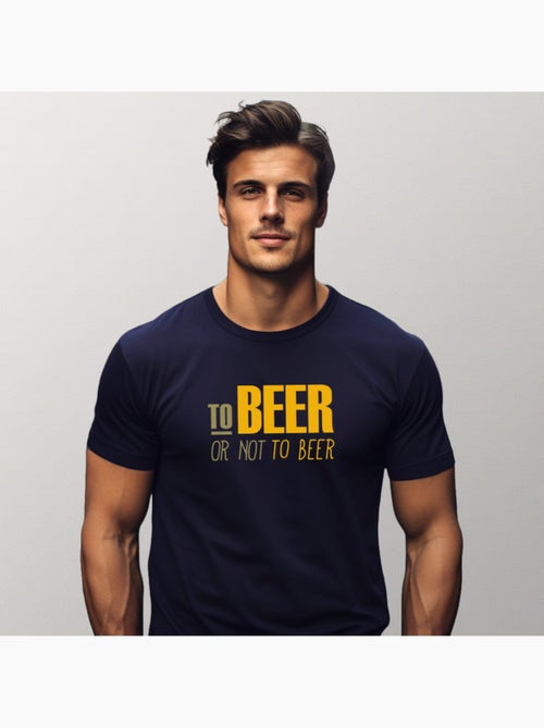 T-shirt Homme - TO BEER OR NOT TO BEER - Kiabi