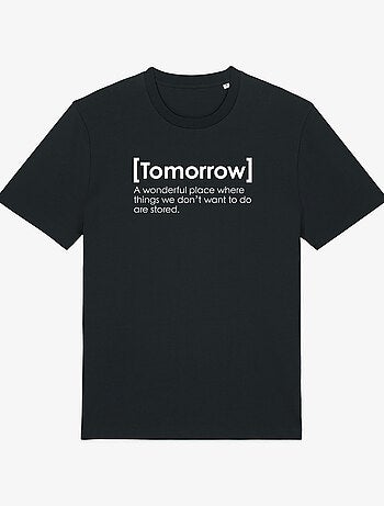 T-shirt Homme - TOMOROW DEFINITION