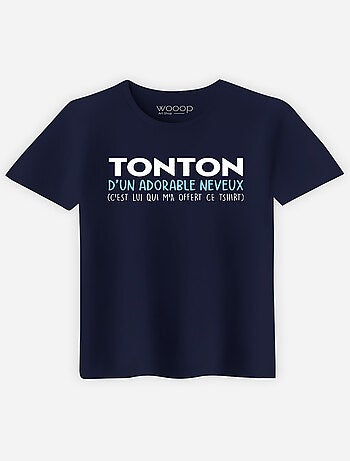 T-shirt Homme - TONTON D'UN ADORABLE NEVEUX