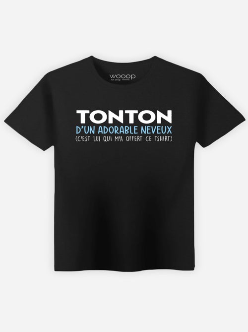 T-shirt Homme - TONTON D'UN ADORABLE NEVEUX - Kiabi