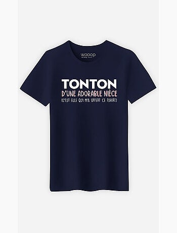 T-shirt Homme - TONTON D'UNE ADORABLE NIECE