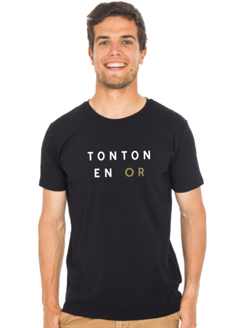 T-shirt Homme - TONTON EN OR 2 WAF - Kiabi