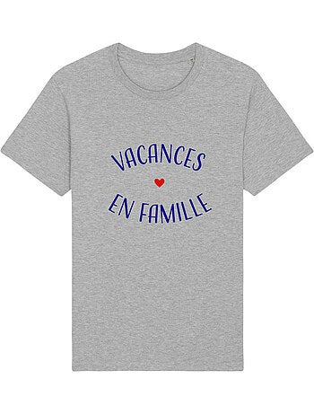 T-shirt Homme - VACANCES EN FAMILLE