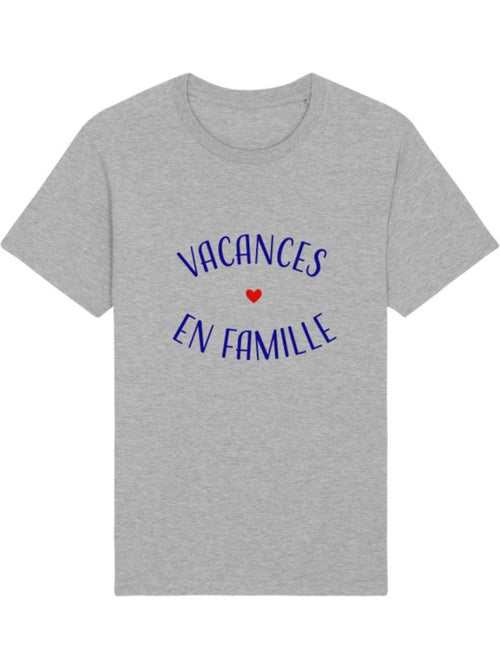 T-shirt Homme - VACANCES EN FAMILLE - Kiabi