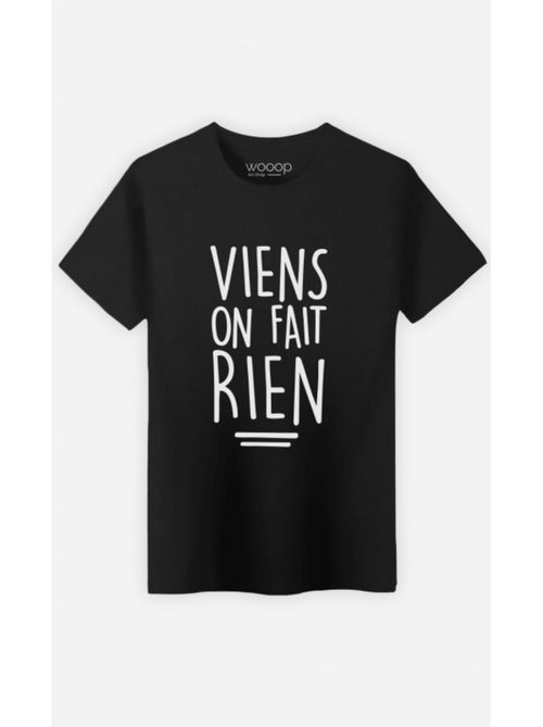 T-shirt Homme - VIENS ON FAIT RIEN - Kiabi T-shirt Homme - VIENS ON FAIT RIEN - Kiabi