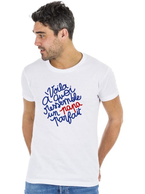 T-shirt Homme - VOILÀ À QUOI RESSEMBLE UN PAPA PARFAIT - Kiabi T-shirt Homme - VOILÀ À QUOI RESSEMBLE UN PAPA PARFAIT - Kiabi
