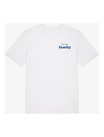 T-shirt homme - we are family coeur