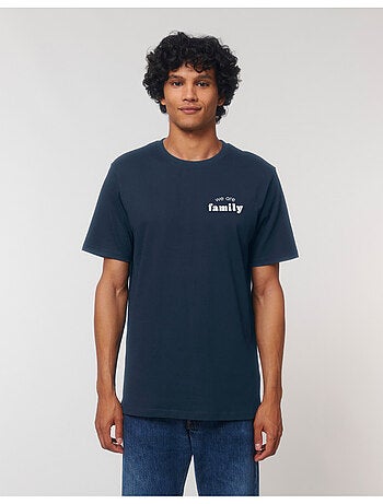 T-shirt homme - we are family coeur