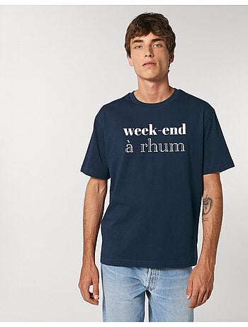 T-shirt homme - week end a rhum
