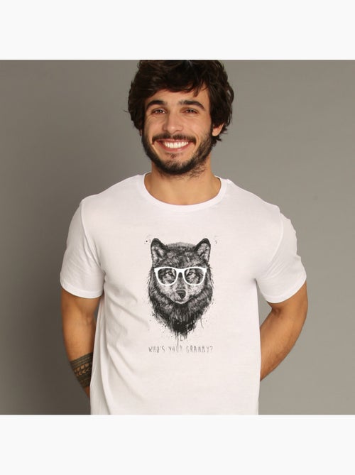 T-shirt Homme - WHOS YOUR GRANNY - Kiabi