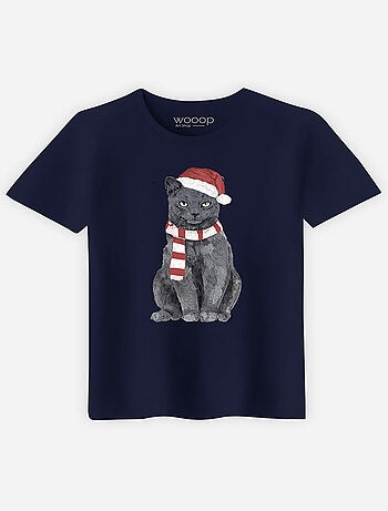 T-shirt Homme - XMAS CAT