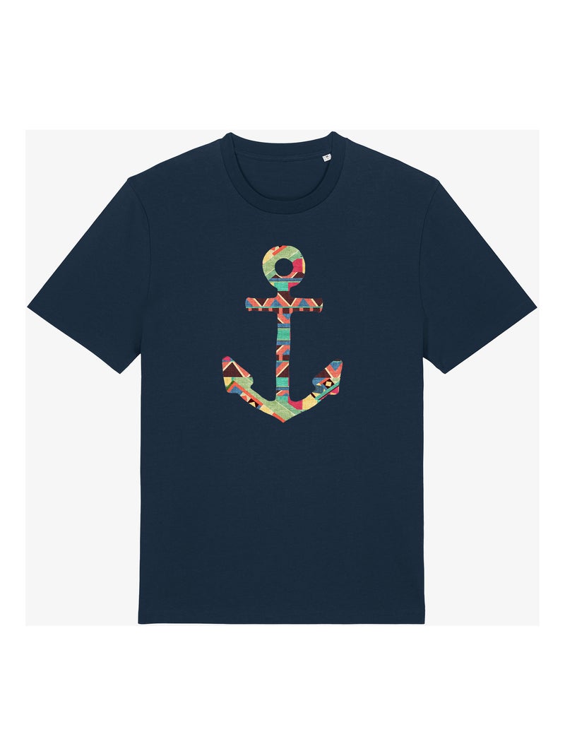 T-shirt Homme - YOU MAKE ME HOME Bleu marine - Kiabi