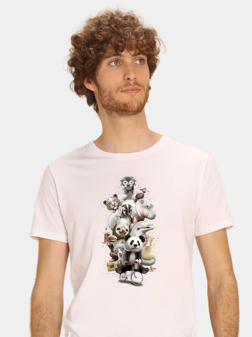 T-shirt Homme - ZOO ESCAPE - Kiabi T-shirt Homme - ZOO ESCAPE - Kiabi