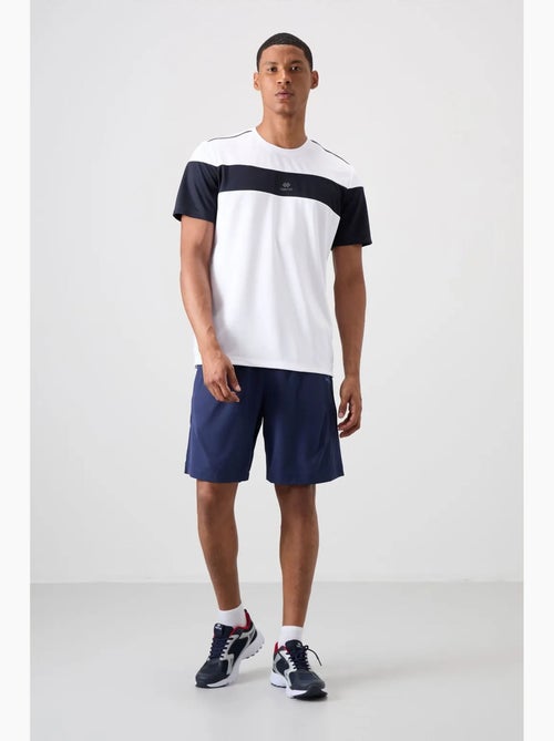 T-shirt homme à blocs de couleur et col rond tommy - Kiabi T-shirt homme à blocs de couleur et col rond tommy - Kiabi