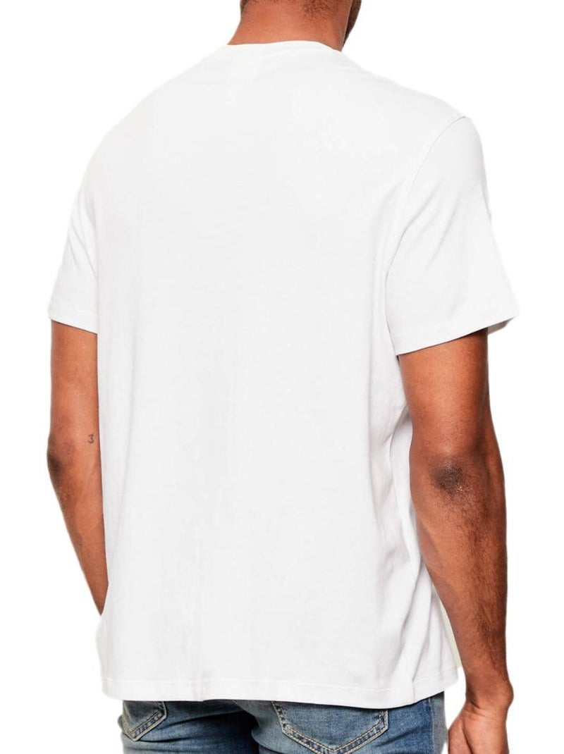 T-Shirt Homme Calvin Klein Jeans Blanc - Kiabi