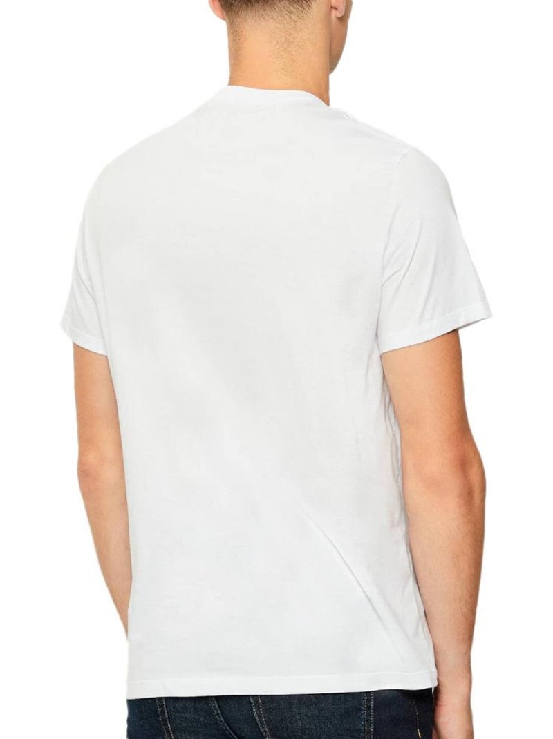 T-Shirt Homme Calvin Klein Jeans Blanc - Kiabi