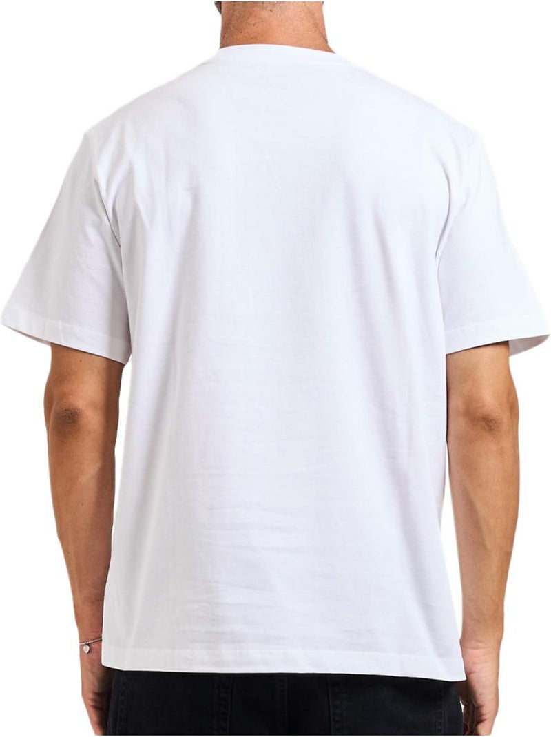 T-Shirt Homme Calvin Klein Jeans Blanc - Kiabi