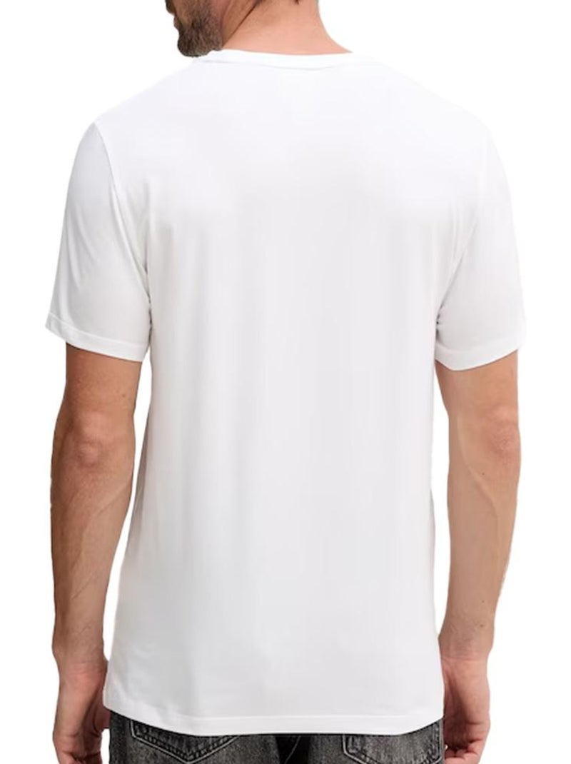 T-Shirt Homme Calvin Klein Jeans Blanc - Kiabi