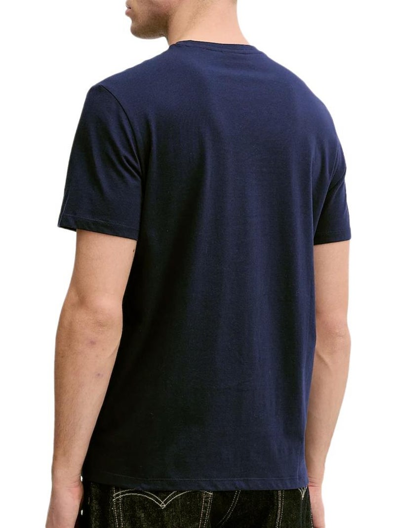 T-Shirt Homme Calvin Klein Jeans Bleu - Kiabi