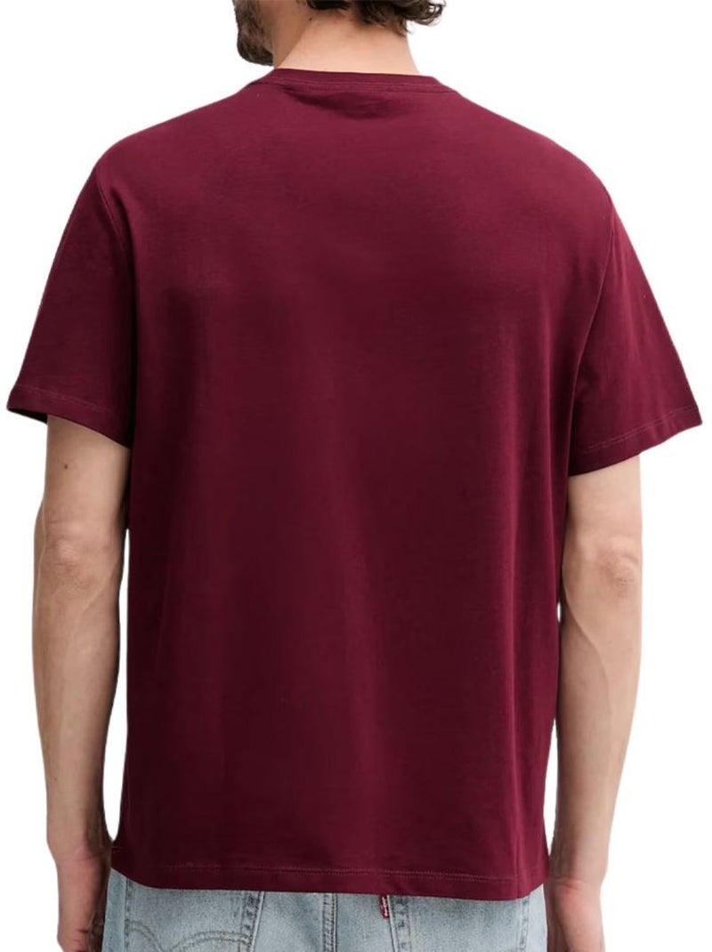 T-Shirt Homme Calvin Klein Jeans Bleu Rouge - Kiabi