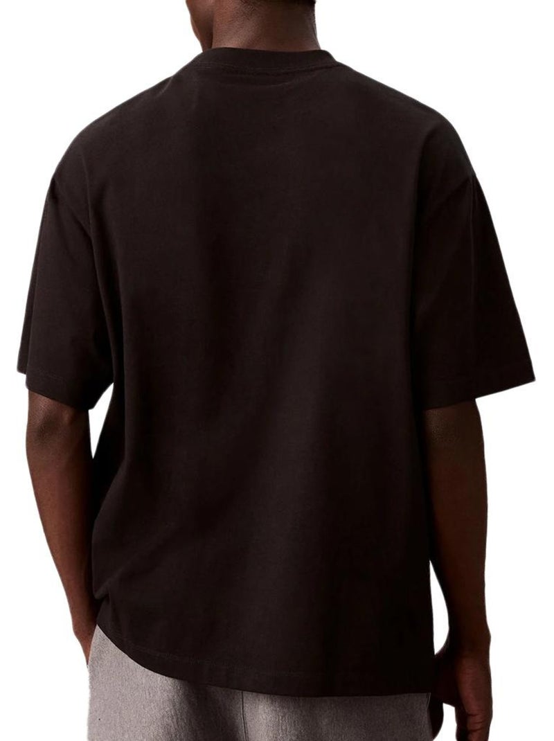T-Shirt Homme Calvin Klein Jeans Noir - Kiabi