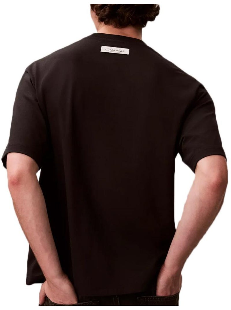 T-shirt Homme Calvin Klein Jeans Noir - Kiabi