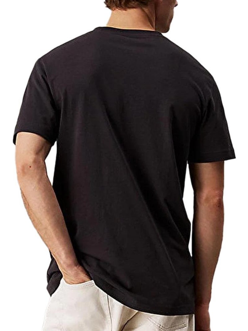 T-Shirt Homme Calvin Klein Jeans Noir - Kiabi