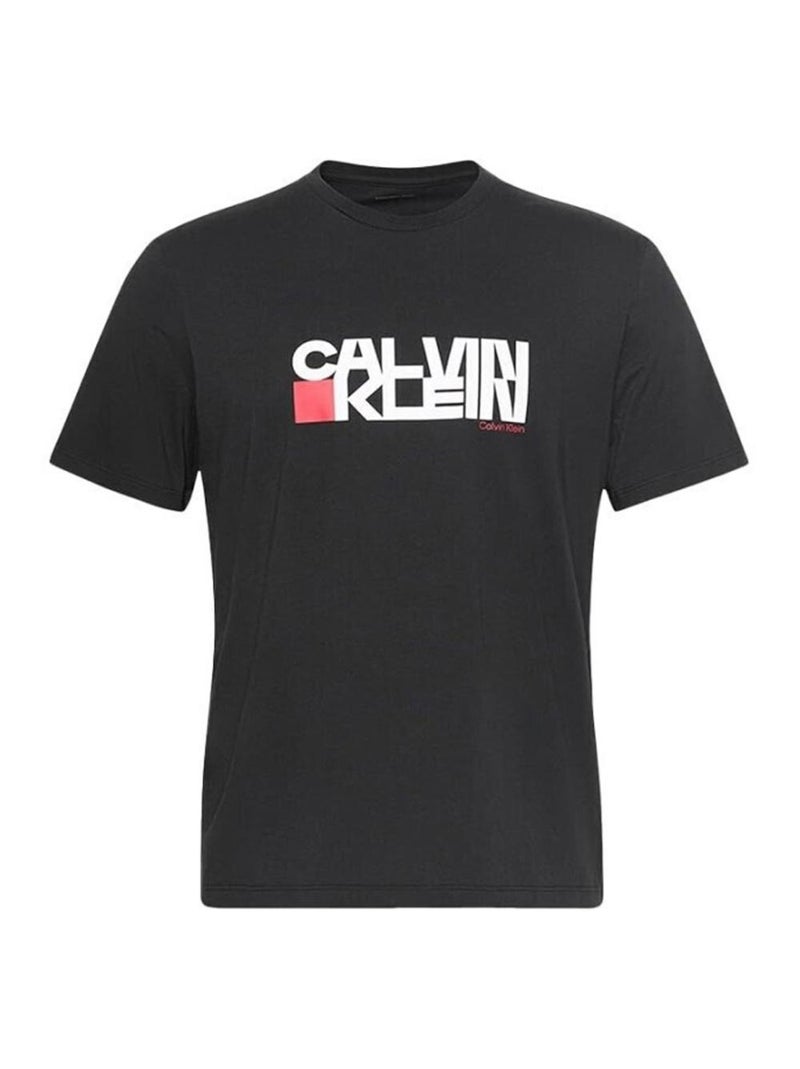T-Shirt Homme Calvin Klein Jeans Noir - Kiabi