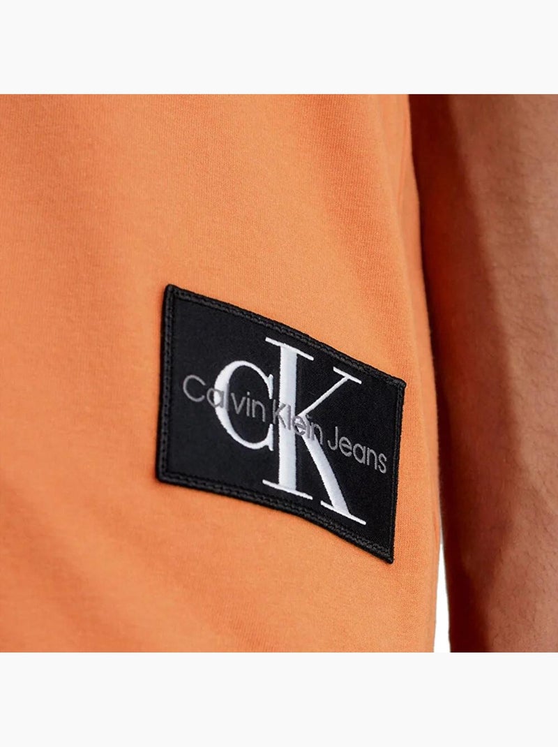 T-shirt Homme Calvin Klein Jeans Orange - Kiabi