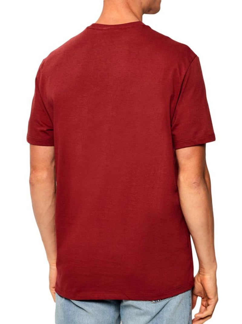 T-Shirt Homme Calvin Klein Jeans Rouge - Kiabi