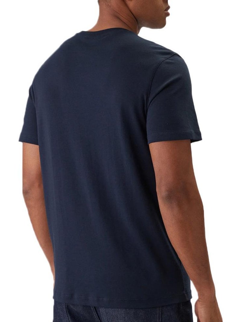 T-Shirt Homme Calvin Klein Jeans Supima Bleu marine - Kiabi