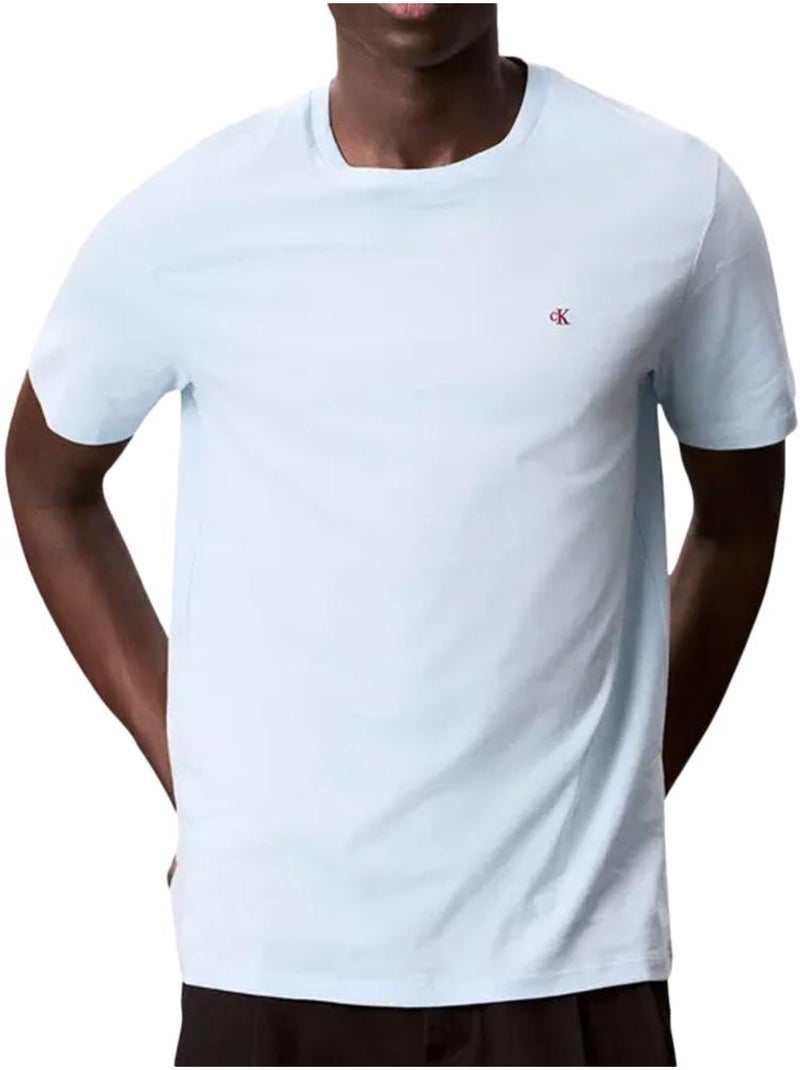 T-shirt Homme Clavin Klein Bleu - Kiabi