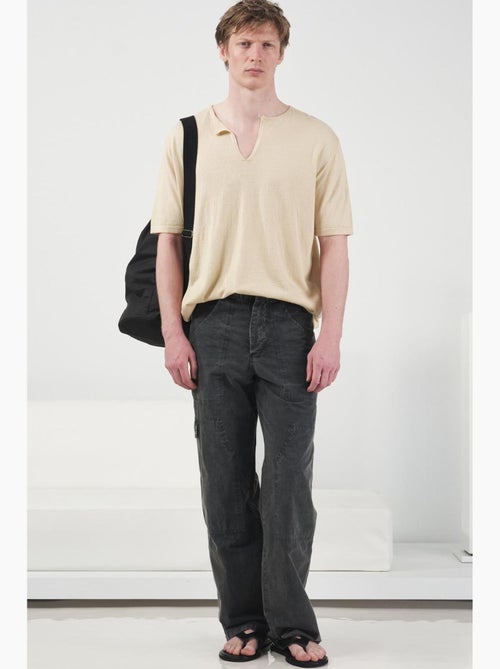 T-shirt homme col rond giesto - Kiabi