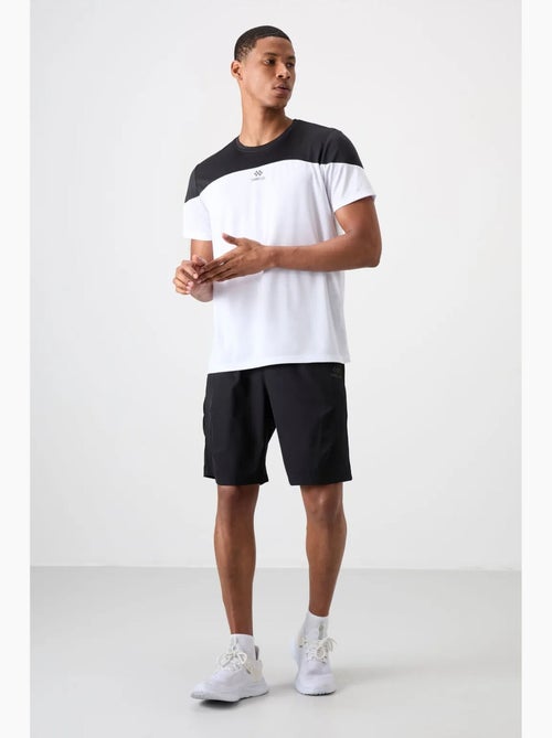 T-shirt homme color block à col rond tommy - Kiabi
