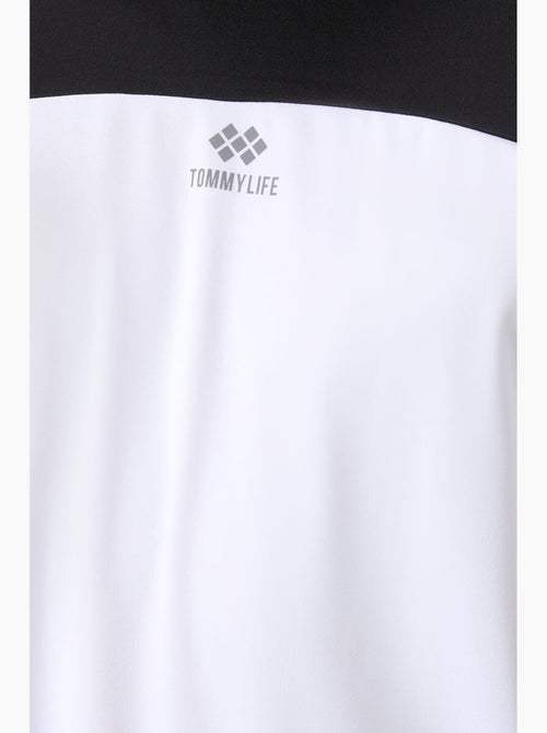 T-shirt homme color block à col rond tommy - Kiabi