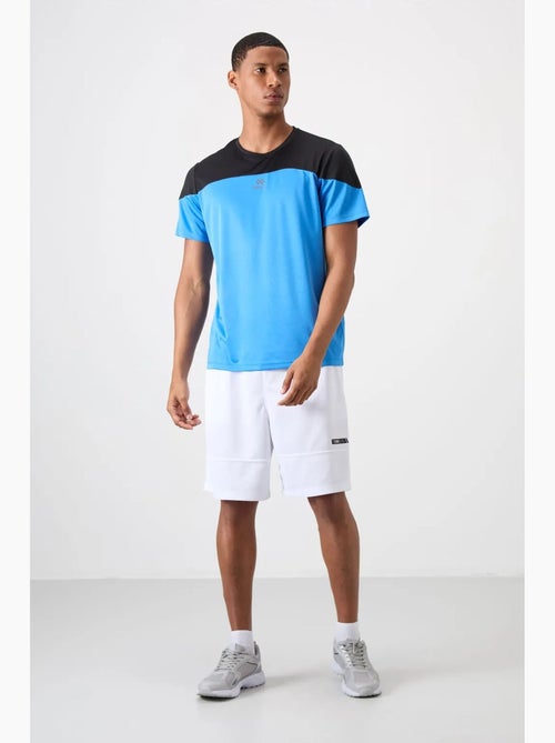 T-shirt homme color block à col rond tommy - Kiabi