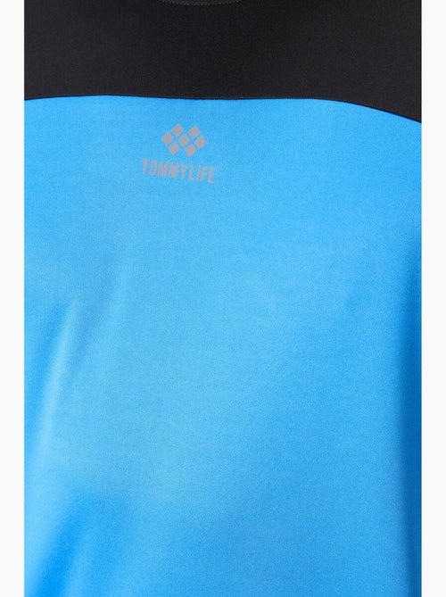 T-shirt homme color block à col rond tommy - Kiabi