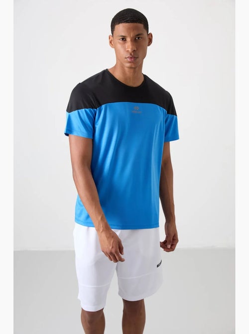T-shirt homme color block à col rond tommy - Kiabi