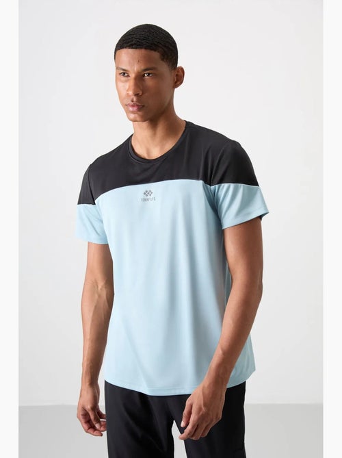 T-shirt homme color block à col rond tommy - Kiabi