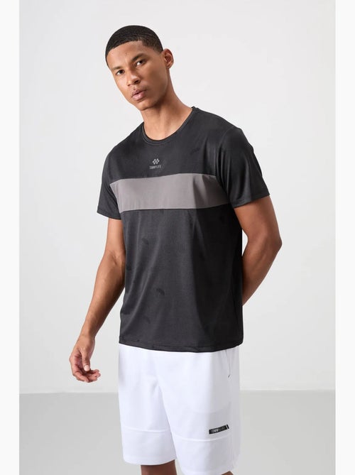 T-shirt homme color block à col rond tommy - Kiabi